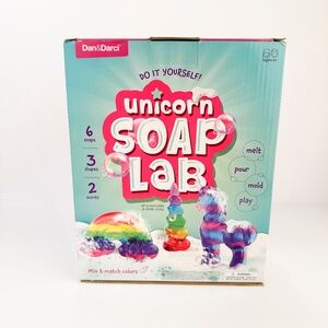 NEW Dan&Darci Unicorn Soap Making Kit Lab DIY Edu Science Craft Kids Gift